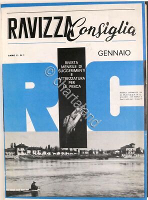 Ravizza empfiehlt - Monatsmagazin zum Angeln - komplettes Jahr 1966