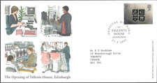 🍁 England     TALLENTS HOUSE  EDINBURGH      Brand New   2001  Oversize Cover