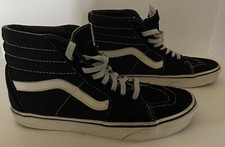 Men s Size 8 VANS SK-Hi Black-SK8