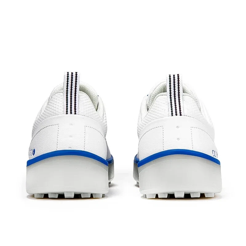 Tênis de golfe profissional sem cravos masculino calçados de caminhada para golfistas - Imagem 2 de 4
