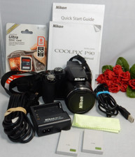Nikon Coolpix P90 Digital Camera - Black