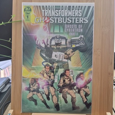 Transformers Ghostbusters #1 RI-A Cover Variant IDW Crossover 2019