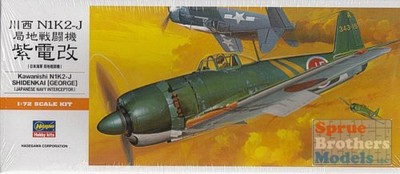 HAS00136 1:72 Hasegawa N1K2-J Shidenkai George