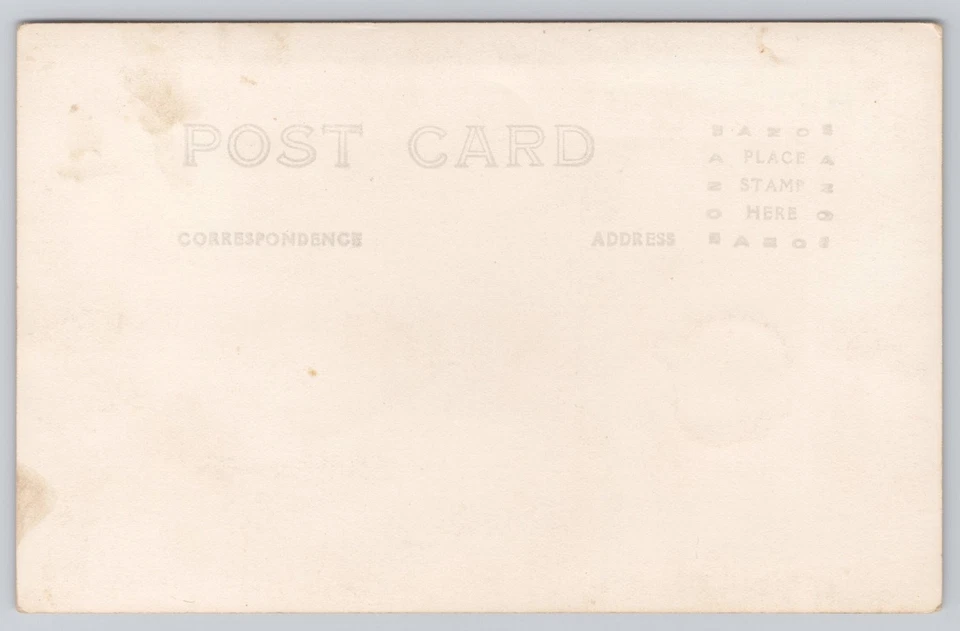 Vintage Real Photo Postcard Round House Tucumcari NM Rail Yard - Image 2 of 2