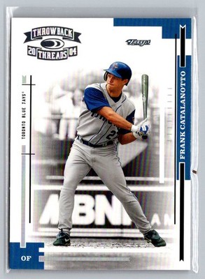 2004 Donruss Throwback Threads #196 Frank Catalanotto