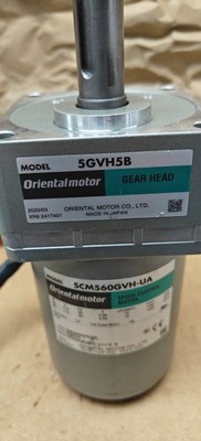Oriental Motor SCM560GVH-UA SPEED CONTROL MOTOR w/5GVH5B GEARHEAD
