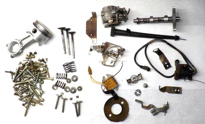 #ad #ad Briggs amp; Stratton 18HP Opposed Twin 422707 Assorted Parts amp; Hardware Lot 495 $50.00