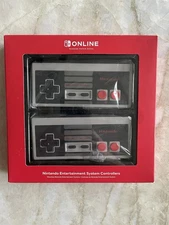 Official Two-Pack Nintendo Switch Online NES Controllers Entertainment System