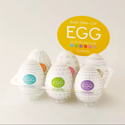 TENGA EGG Variety Disposable Male Masturbator/Stroker 6pc Set