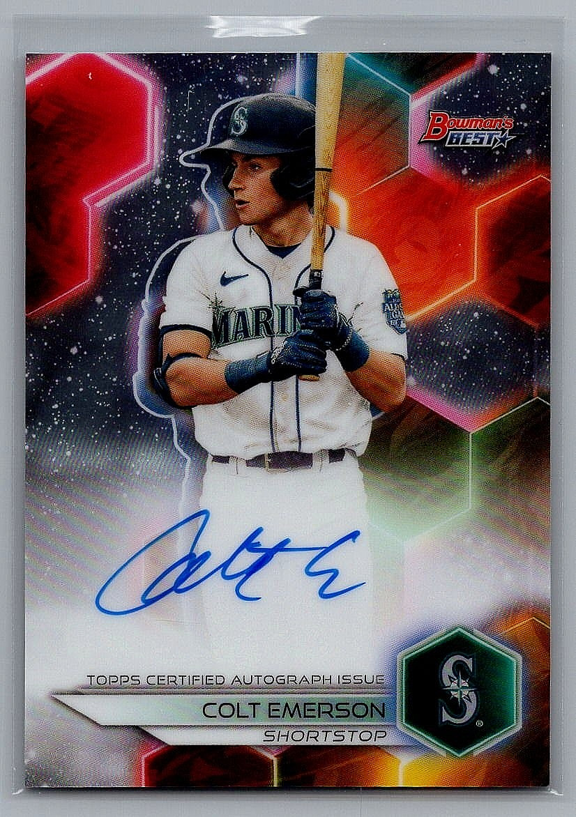 2023 Bowman's Best Colt Emerson AUTO #B23-CE (RC) *