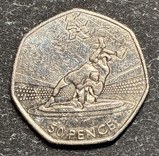 London 2012 Olympic Wrestling 50p Circulated Coin Rarest #2 of 29 - Available on eBay