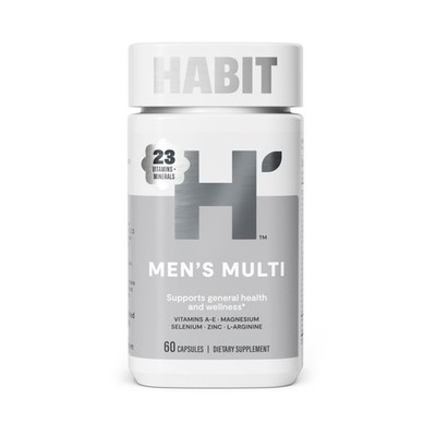 Men Multivitamin 60 Capsule Vitamin A-E Magnesium Zinc L-Arginine Health Wellnes