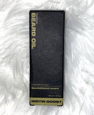 Waking Forest Beard Growth Oil Biotin Sandalwood Oil Castor Oil 2 oz NEW