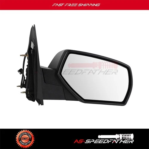 Power Manual Fold Heated Chrome For 15-18 Chevy Silverado Right Side View Mirror