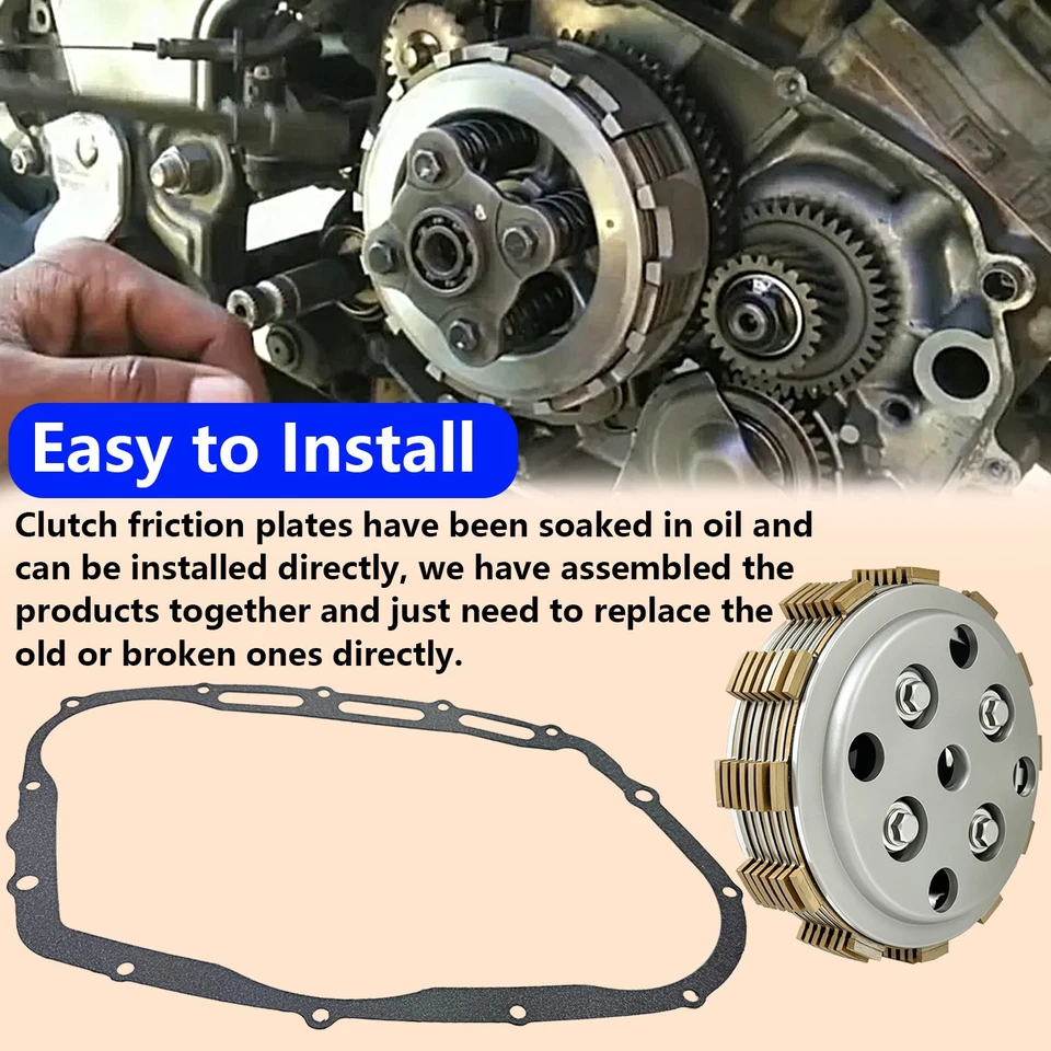 Kit de embrague de alta resistencia con junta de resortes para Suzuki Boulevard/Intruder Volusia 800 Foto 4 de 4