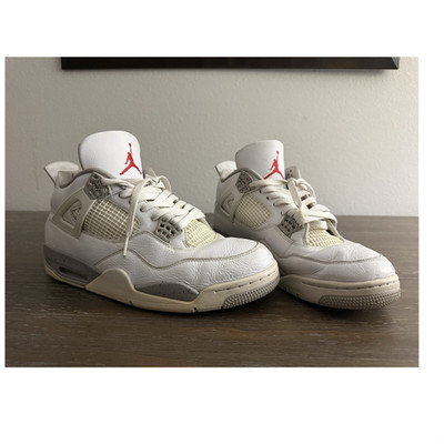 Jordan Air Jordan 4 Retro White Oreo 2021 Men's Sneakers CT8527-100