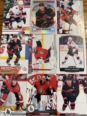 Ottawa Senators 30 Card Lot   Brady Tkachuk, Thomas Chabot & More
