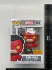 Funko Pop! Marvel: Red Hulk #854 Hot Topic Glow Chase Figure SEE PICS -CN F2