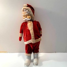 Vintage Antique 13" Christmas Santa Claus - Moveable Arms and Head - VERY RARE 