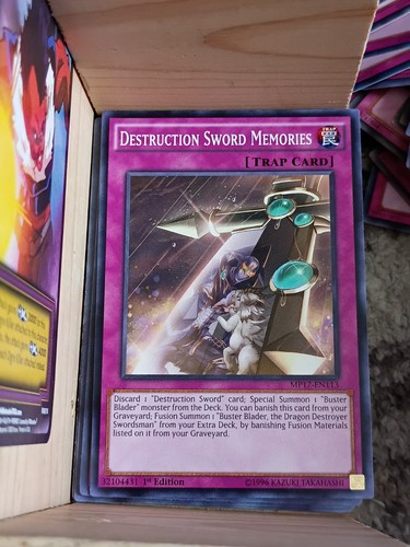 Destruction Sword Memories MP17-EN113 YuGiOh 2017 Mega-Tin Mega Pack card