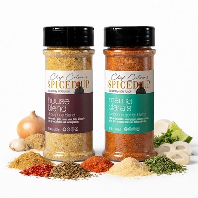 House Blend All Purpose & Mama Clara Latin Seasoning for Beans & Soups - Kosher