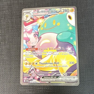Pokémon Iono's Bellibolt ex Special Illustration Rare 183/159 Holo Sv09