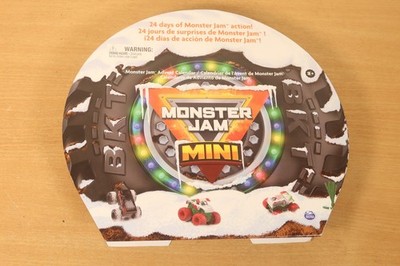 Monster Jam Adventskalender 24 Mini Trucks & Zubehör Kinder ab 3+ SCHNELLER VERSAND