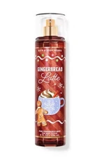 Bath & Body Works Gingerbread Latte Fine Fragrance Mist 8 oz • Holiday Scent