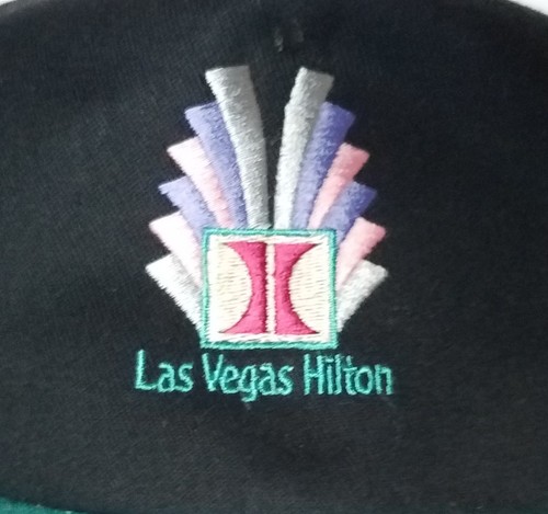 Las Vegas Hilton, Black & Teal. Snapback Hat - Picture 3 of 6
