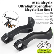 WEST BIKING Lengthen Ergonomic MTB Bicycle Handle Bar Ends Rest Assistant Handle