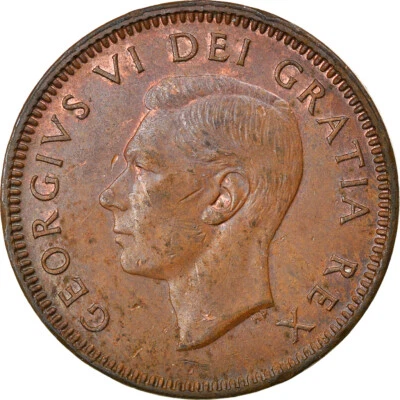 [#822410] Monnaie, Canada, George VI, Cent, 1949, Royal Canadian Mint, Ottawa, T - Photo 1/2