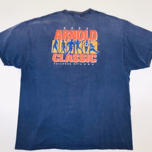 Details About 2002 Arnold Classic Weightlifting Blue T Shirt Size Xxl Jay Cutler Body Building