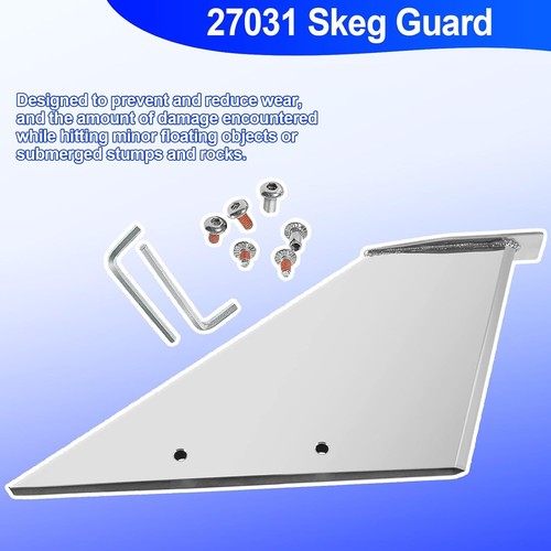 Mercury Alpha I Gen II Skeg Guard 27031 -316 Steel Fix Damaged Skeg 1991-Present - Picture 2 of 19