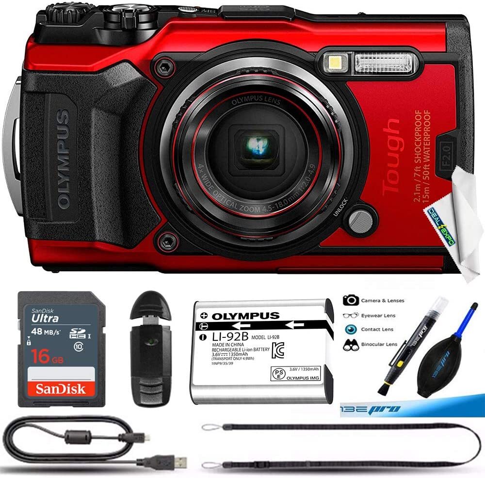 Olympus Stylus Tough Lens Tough Point And Shoot Camera Olympus