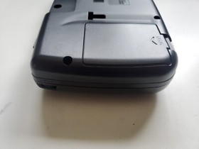 modded black  Sega Game Gear system mcwill TFT LCD-USB-C CleanJuice Rechargeable