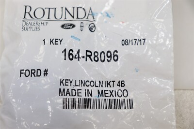 NEW OEM Key Head Remote Keyless Entry Fob 164-R8096 Lincoln