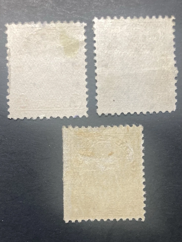 57. Canada stamp collections,3 pcs, 1923-25,SC#120、122、127,Used - Image 2 of 2