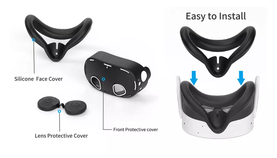 Meta Oculus Quest 3S Advanced All-in-one VR Headset 2024 Bundle 128/256GB 🔥 - Image 4 of 4