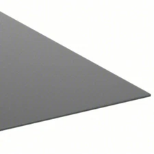 1/16" Thick High Density Polyethylene Black Sheet 48" L X 24" W HDPE