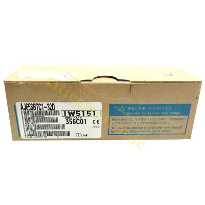 1PCMitsubishi AJ65SBTC1-32D1 CC-LINK I/O Programmable Logic Controller 32SNK/SCE