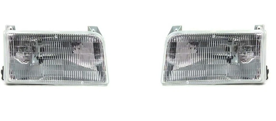 Headlights For Ford Truck Bronco 1992 1993 1994 1995 1996 With Tail Lights Foto 2 de 4