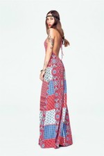 Maxi Abito + Spilla Primavera/Estate DENNY ROSE ART. 46dr12023 Tg. 44/M