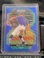 Nick Hull 2022 Prizm Draft Blue Wave - #203 Cubs