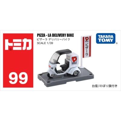 Tomica 99 PIZZA-LA DELIVERY BIKE | Shopee Thailand