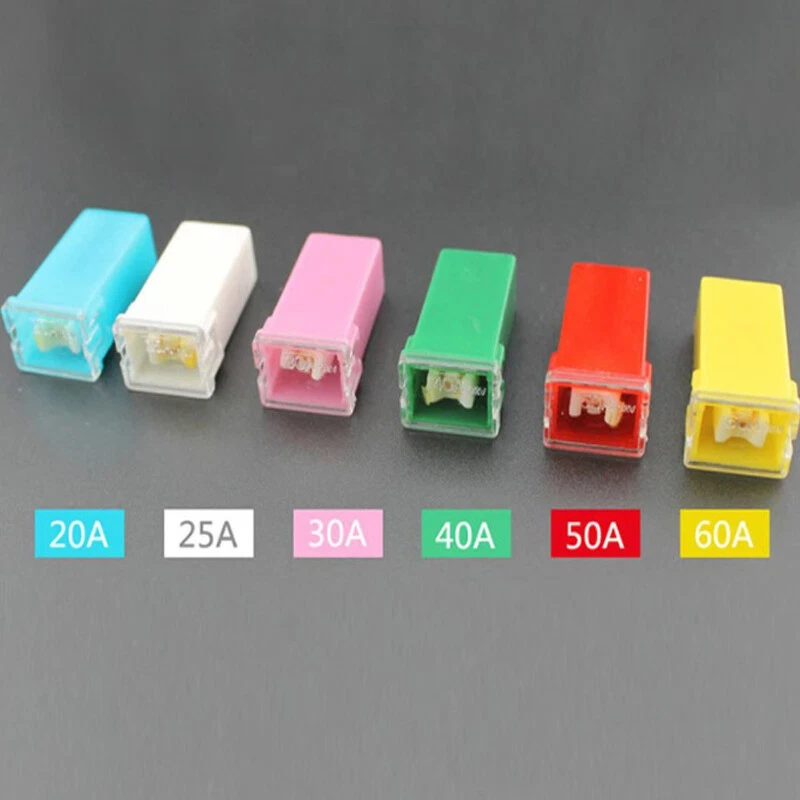Surtido de 30 piezas de fusibles de hoja de coche surtidos 20A 25A 30A 40A 60A Foto 3 de 4