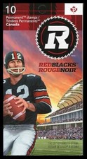 Canada Stamps, Booklet of 10, Ottawa Redblacks, #2755a, BK588 MNH
