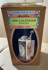 1906 Calendar Series Spring stein Aneheuser-Busch