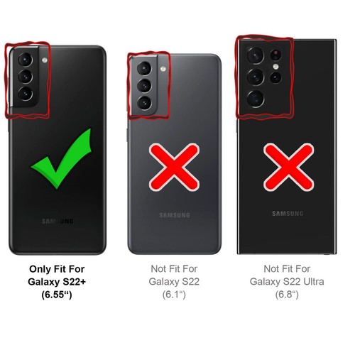 Screen Protector for Samsung Galaxy S22 + Display Glass 2x Camera Film - Afbeelding 3 van 7