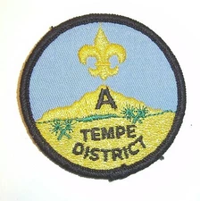 Tempe District PAtch Mint Round TT2