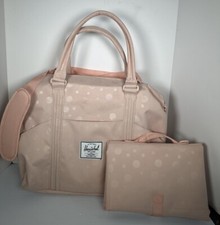 Herschel Baby Strand Sprout Shoulder Bag, Polka Cameo Rose Baby Diaper